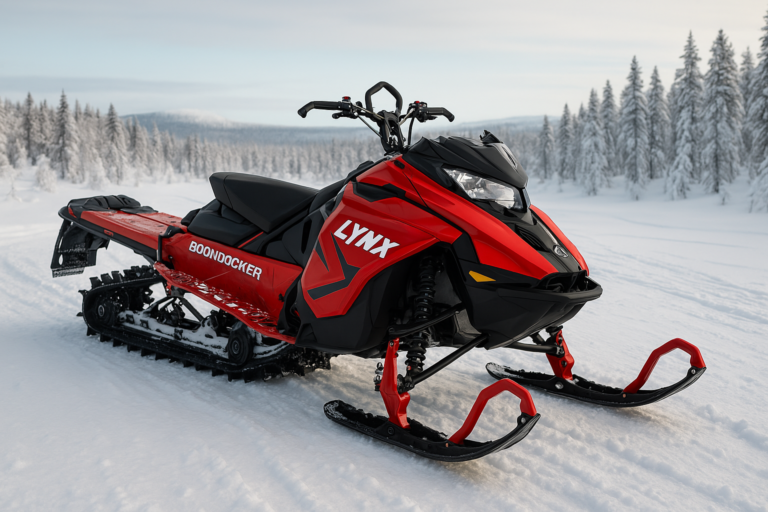 Lynx BoonDocker Snowmobile