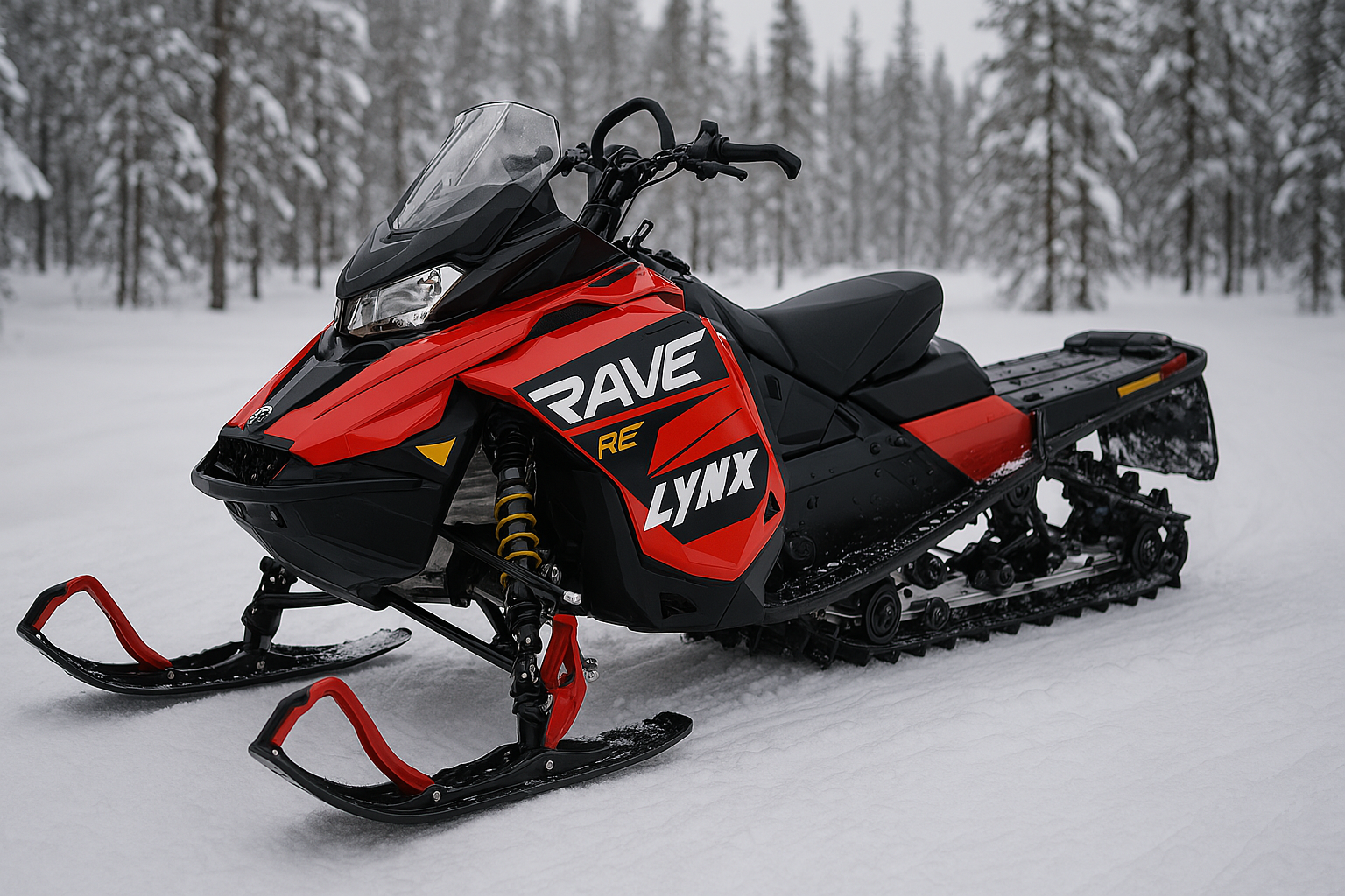 Lynx Rave RE 850 E-TEC Snowmobile