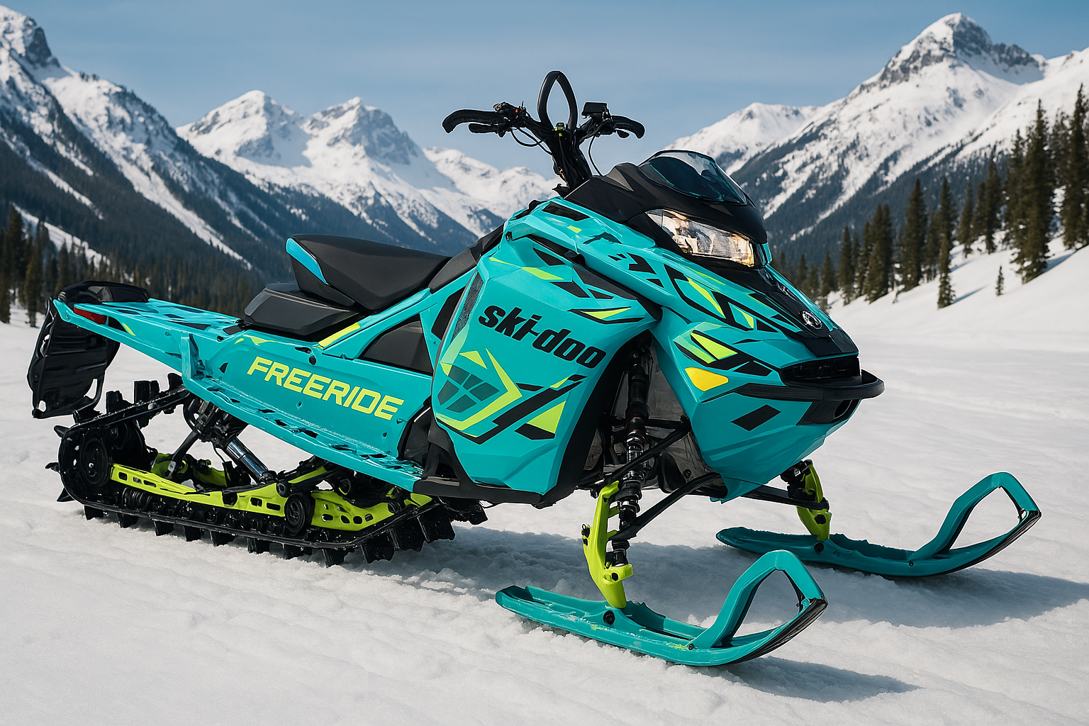 Ski-Doo Freeride Snowmobile