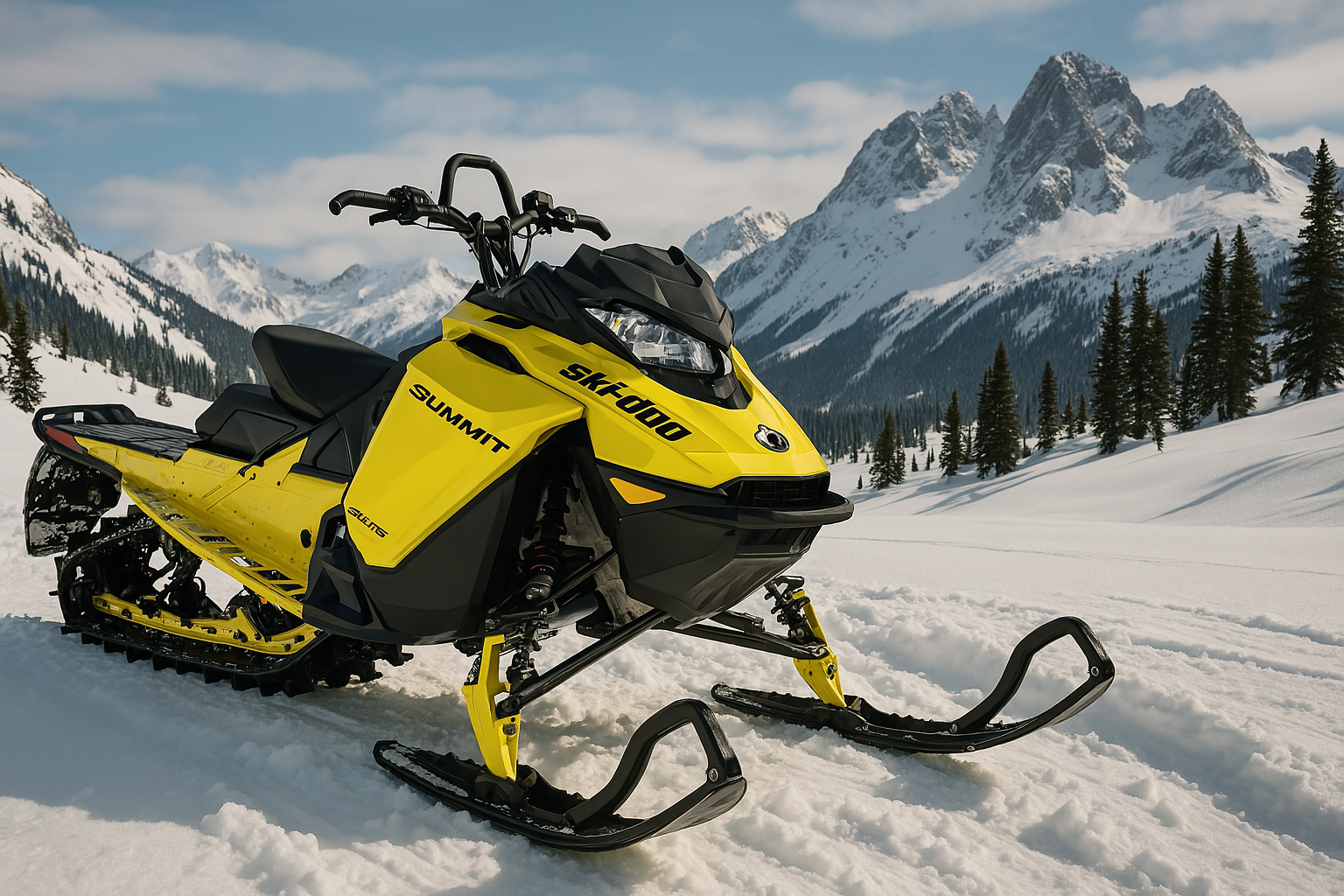 Ski-Doo Summit Snowmobile